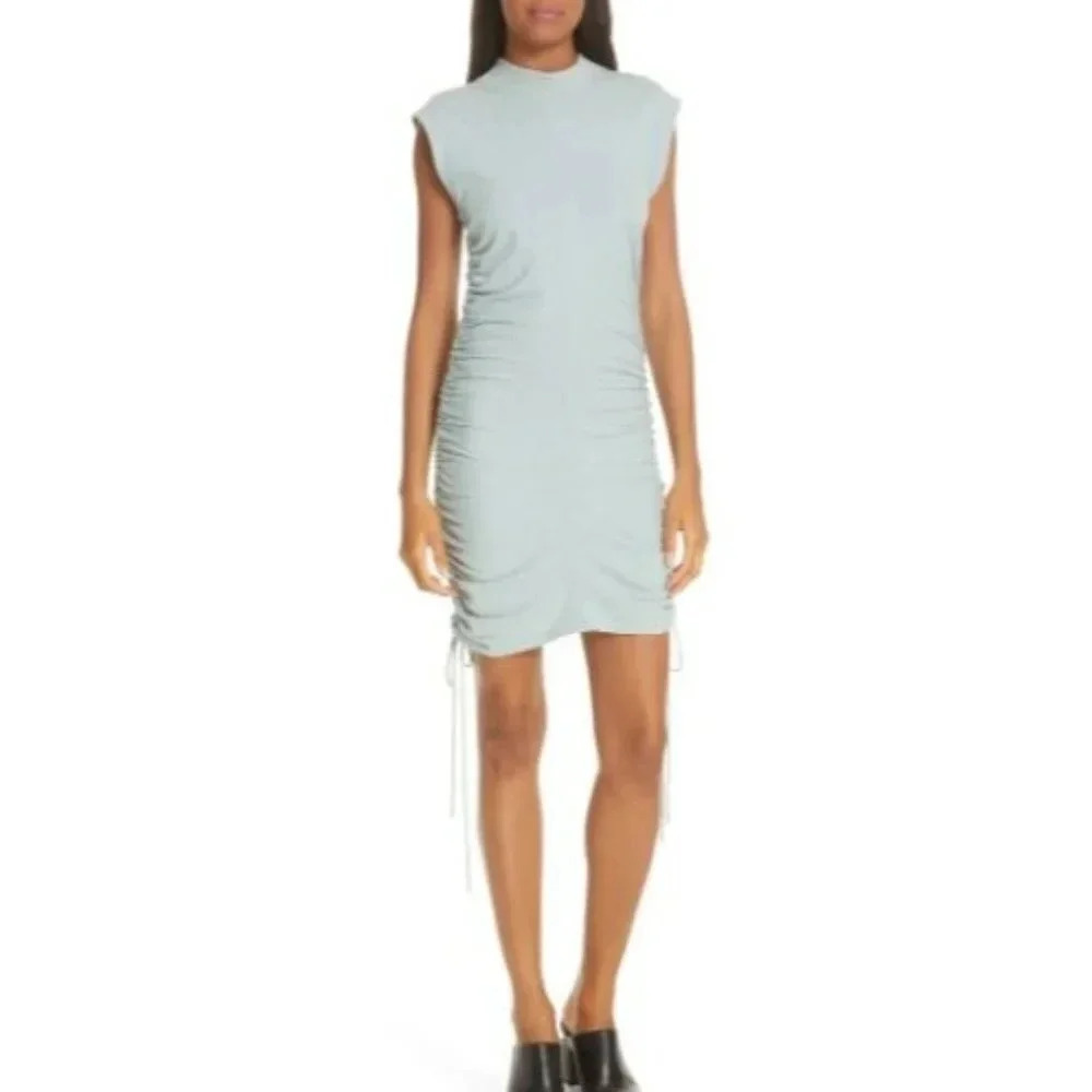 alexanderwang.t Tie Ruched Jersey Minidress-sz Small